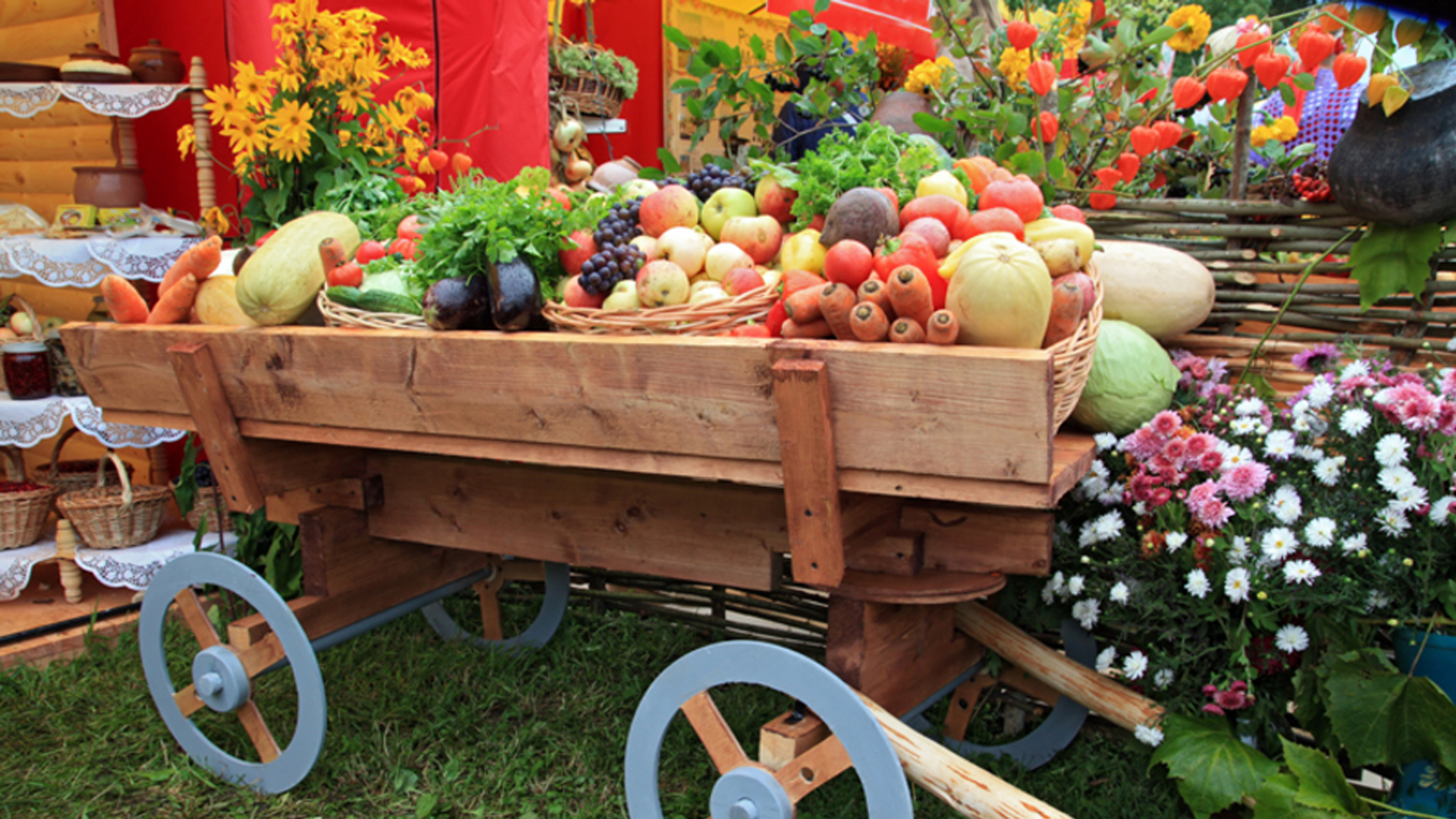 Locally source Food at Nine mile villa