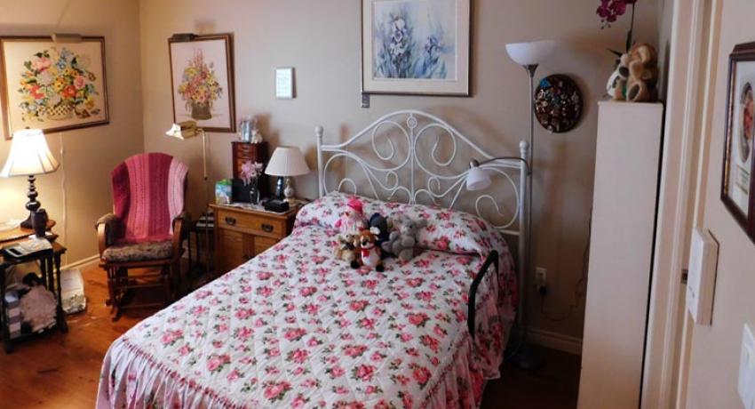 bedroom at Nine Mile villa